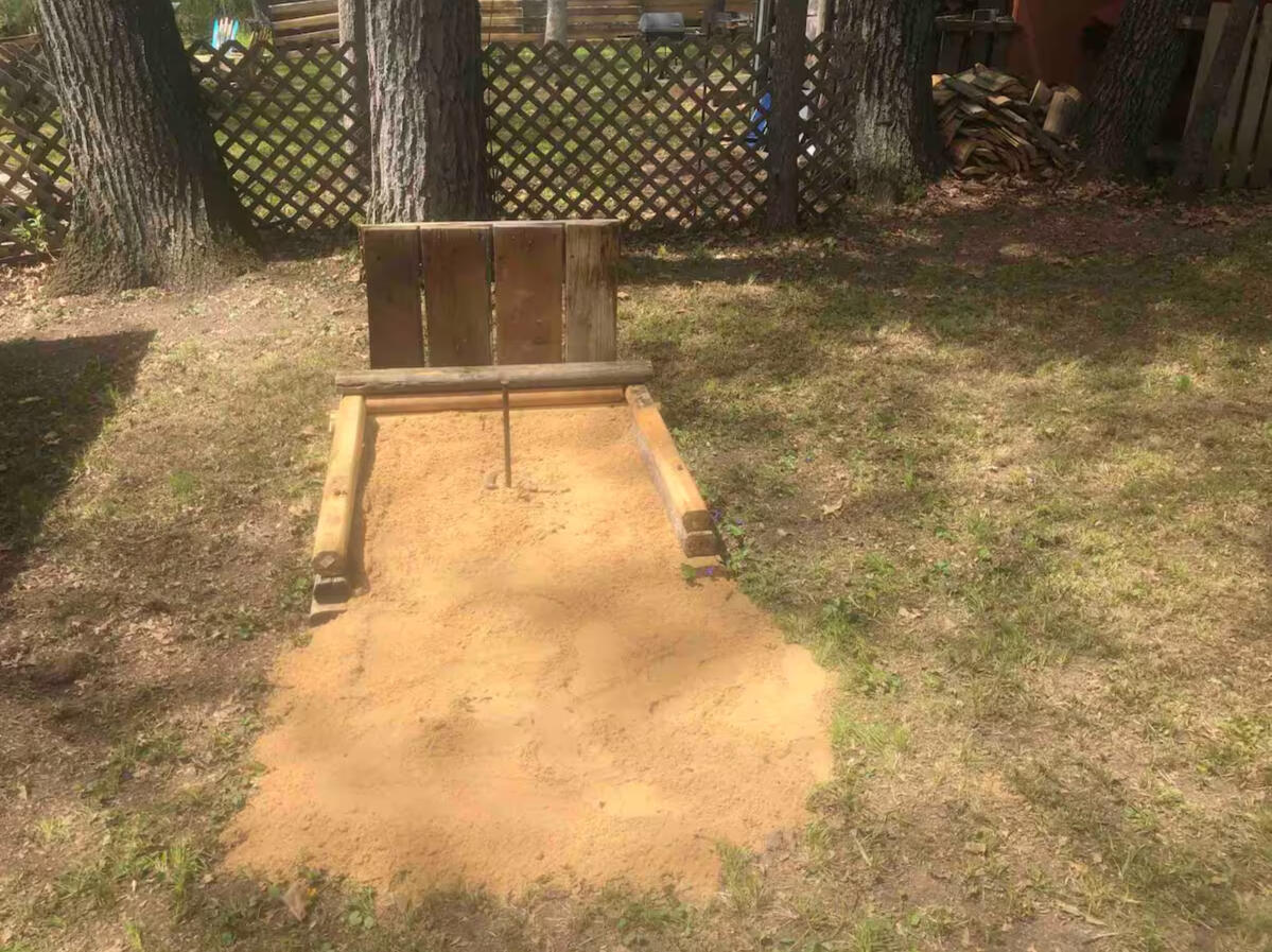 Beach deck